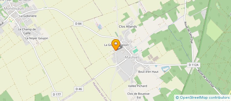 localisation de l'entreprise GINGER  MASLIVES