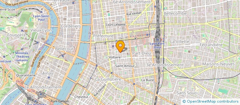 localisation de l'entreprise GINGER BAR MAGAZINE  LYON