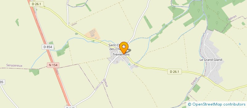 localisation de l'entreprise GINGER & GINGER à TREMBLAY-LES-VILLAGES