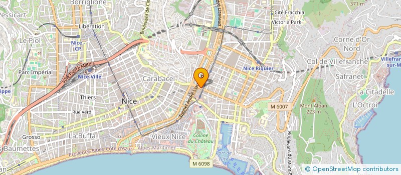 localisation de l'entreprise GINGER & MISSTIK ENTERTAINMENT  NICE