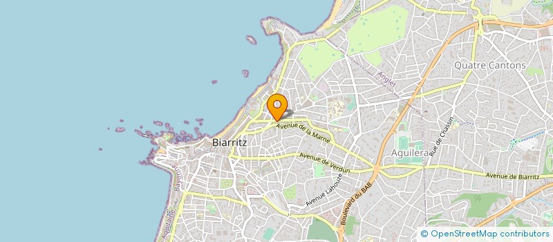 localisation de l'entreprise GINGEUR à BIARRITZ