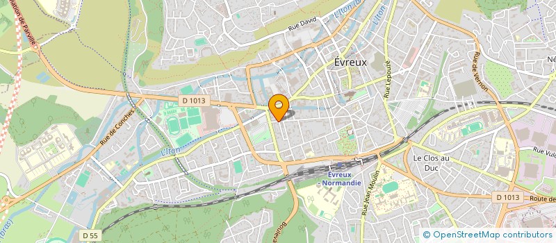 localisation de l'entreprise GINGKO  EVREUX