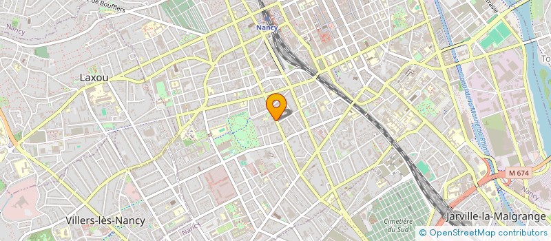 localisation de l'entreprise GINGKO  NANCY