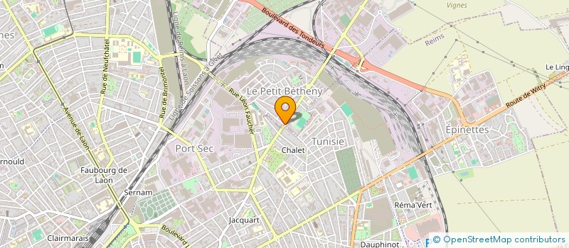 localisation de l'entreprise GINGKO BILOBA  BETHENY