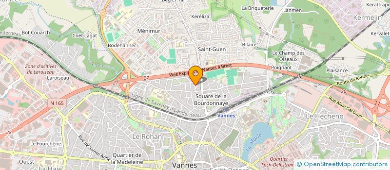 localisation de l'entreprise GINGKO CONSEIL à VANNES