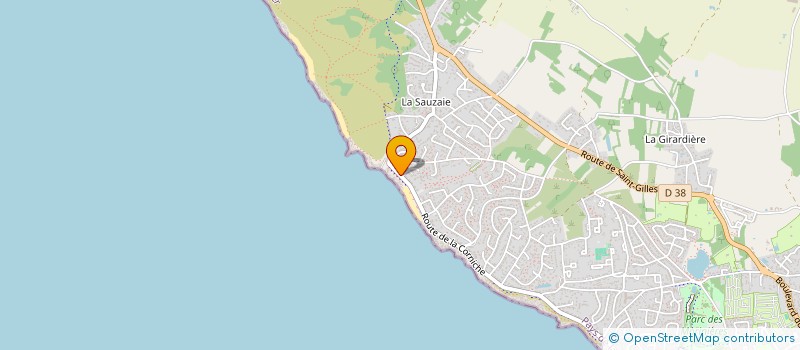 localisation de l'entreprise GINGLEJOY à BRETIGNOLLES-SUR-MER