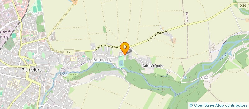 localisation de l'entreprise GINGUENE RENOVATION à BONDAROY