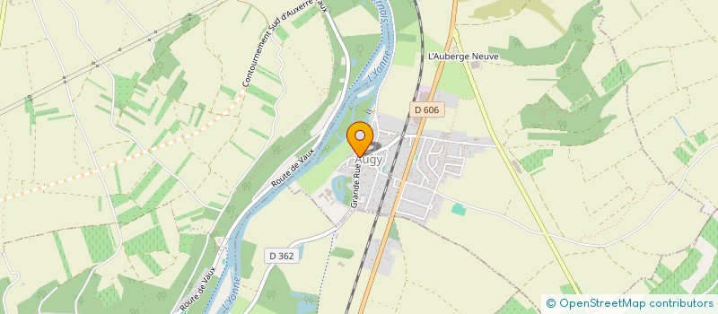 localisation de l'entreprise GINGUEROL à AUGY