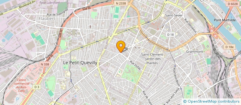 localisation de l'entreprise GINI CARRELAGE  ROUEN