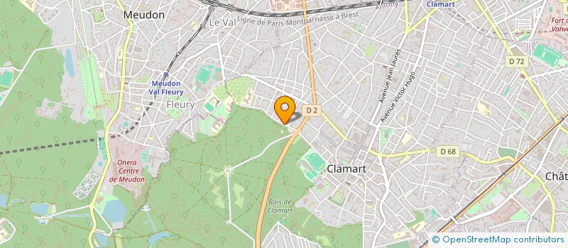 localisation de l'entreprise GINIBRE INDIVISION à CLAMART