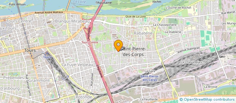 localisation de l'entreprise GINICH  SAINT-PIERRE-DES-CORPS