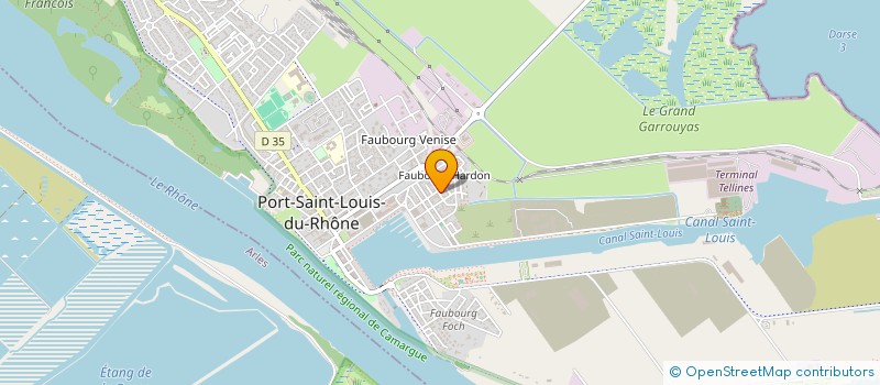 localisation de l'entreprise GINIE à PORT-SAINT-LOUIS
