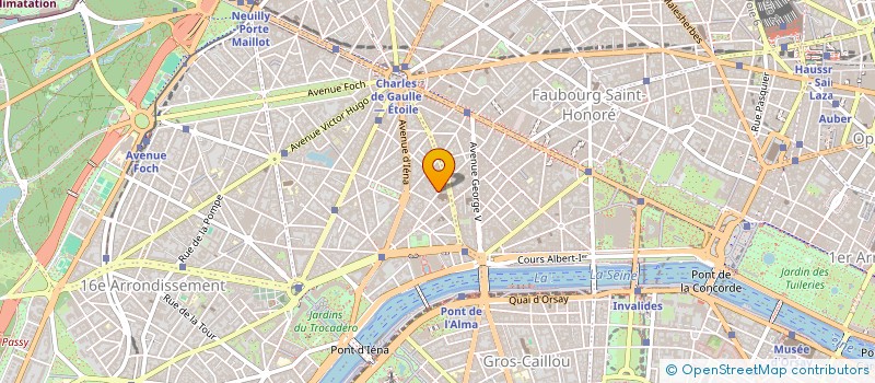 localisation de l'entreprise GINIE  PARIS