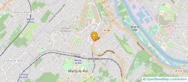 localisation de l'entreprise GINKGO  MARLY-LE-ROI