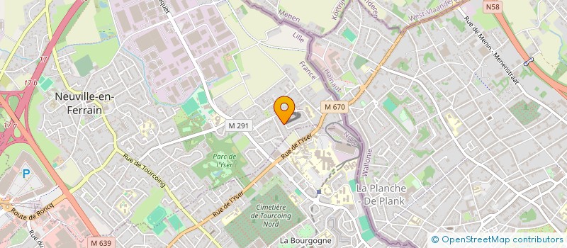 localisation de l'entreprise GINKGO à NEUVILLE-EN-FERRAIN