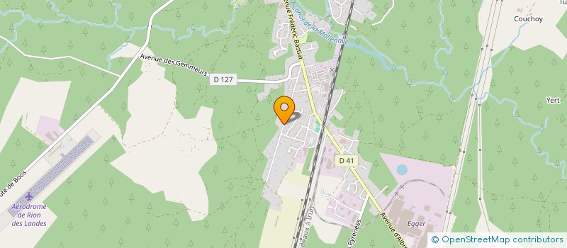 localisation de l'entreprise GINKGO  RION-DES-LANDES