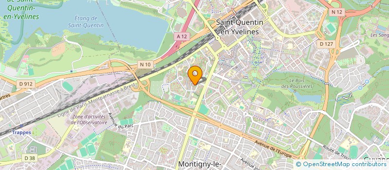 localisation de l'entreprise GINKGO  MONTIGNY-LE-BRETONNEUX