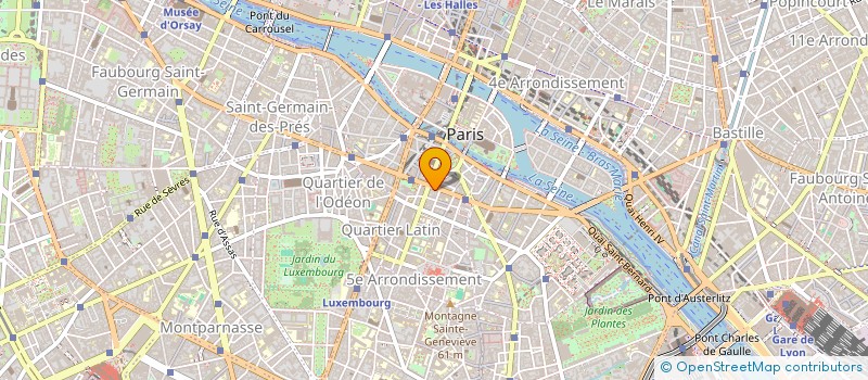 localisation de l'entreprise GINKGO à PARIS