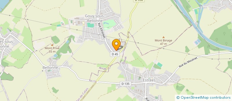 localisation de l'entreprise GINKGO  FEUCHY