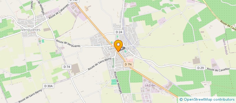 localisation de l'entreprise GINKGO  SAINT-ANDIOL