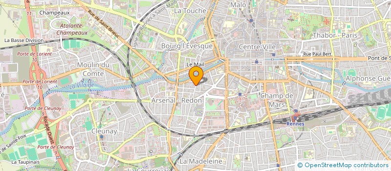 localisation de l'entreprise GINKGO  RENNES