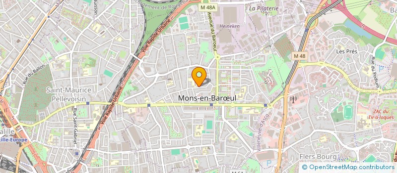 localisation de l'entreprise GINKGO  MONS-EN-BARUL