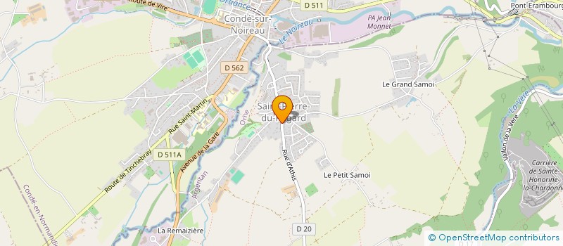 localisation de l'entreprise GINKGO BILOBA à SAINT-PIERRE-DU-REGARD
