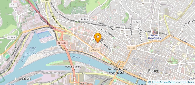 localisation de l'entreprise GINKGO BILOBA  ROUEN