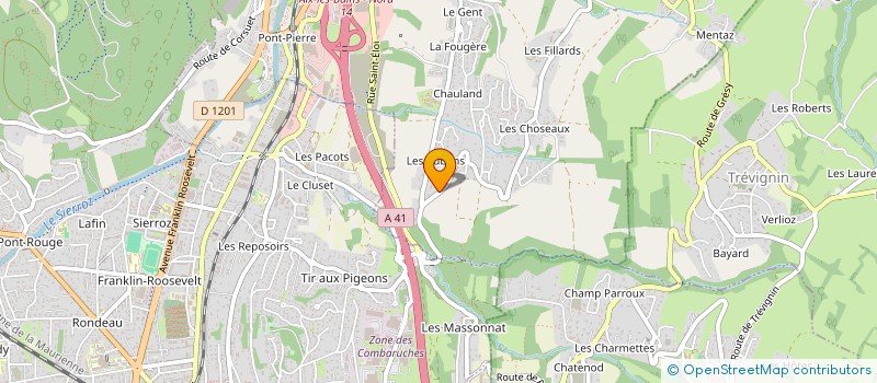 localisation de l'entreprise GINKGO CONCEPT à GRESY-SUR-AIX