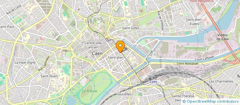 localisation de l'entreprise GINKGO D'OR à CAEN