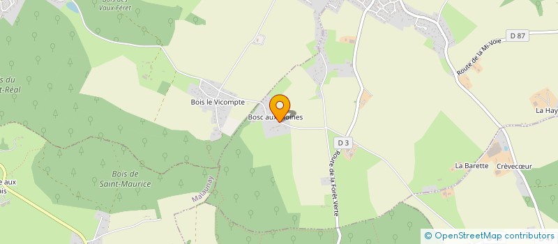 localisation de l'entreprise GINKGO INVESTISSEMENTS  BOSC-GUERARD-SAINT-ADRIEN