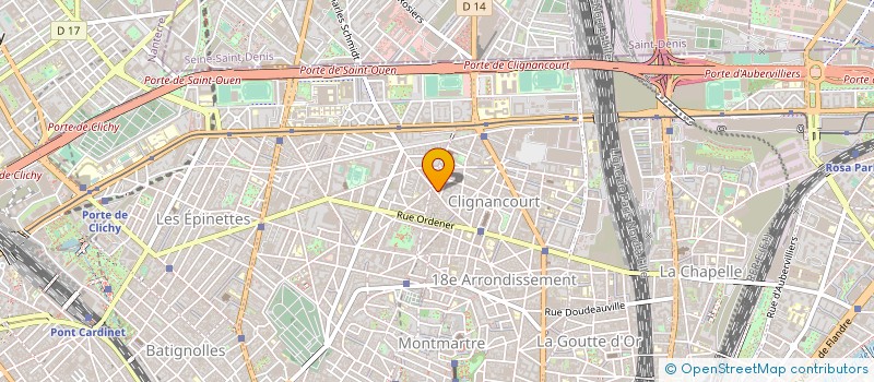 localisation de l'entreprise GINKO à PARIS