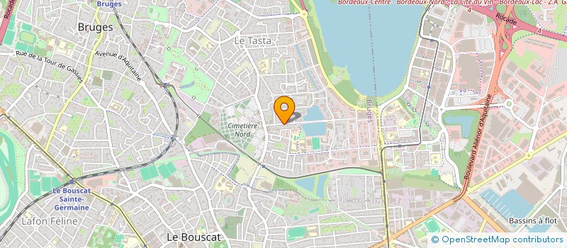 localisation de l'entreprise GINKO  BRUGES