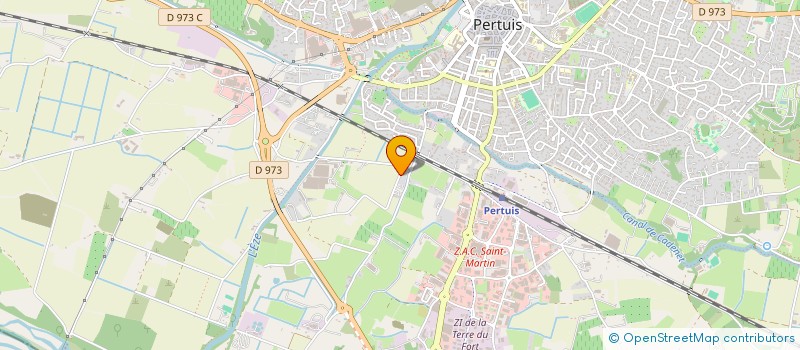 localisation de l'entreprise GINKO  PERTUIS