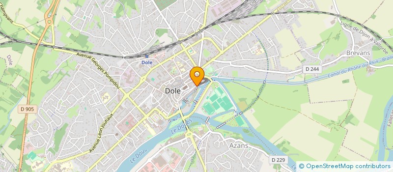 localisation de l'entreprise GINO  FOUCHERANS