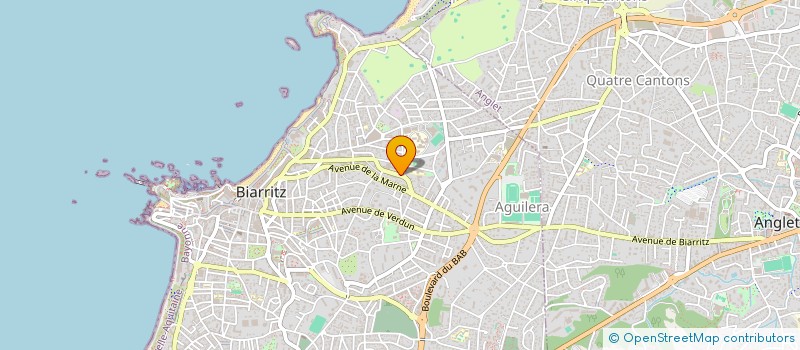 localisation de l'entreprise GINO'S PIZZA à BIARRITZ