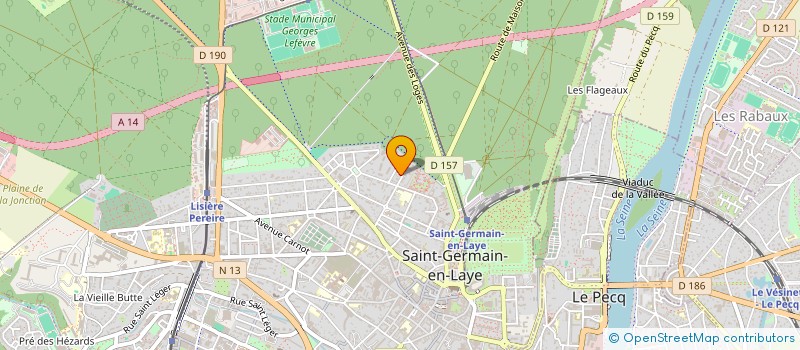 localisation de l'entreprise GINORM  SAINT-GERMAIN-EN-LAYE