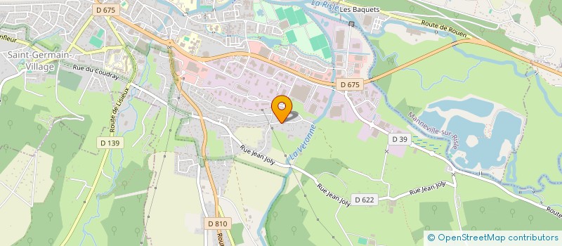 localisation de l'entreprise GINOU  PONT-AUDEMER