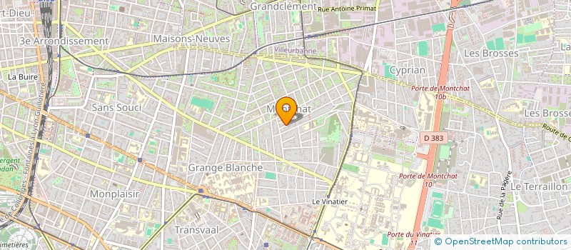 localisation de l'entreprise GINVEST  LYON