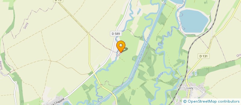 localisation de l'entreprise GINVESTY  SISSY