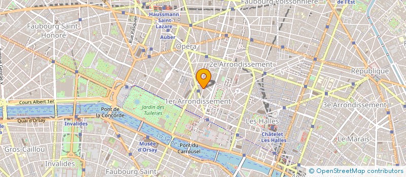 localisation de l'entreprise GINZA à PARIS