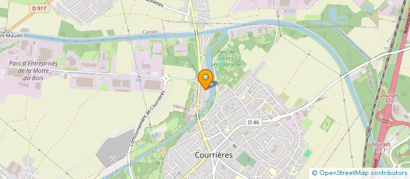 localisation de l'entreprise GIO AMBULANCES  LIEVIN