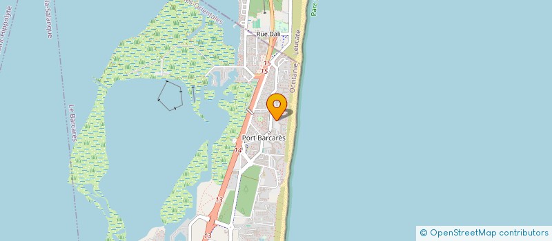 localisation de l'entreprise GIO DESIGN  LE BARCARES