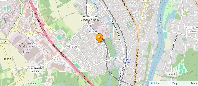 localisation de l'entreprise GIO ET TIA  VILLABE