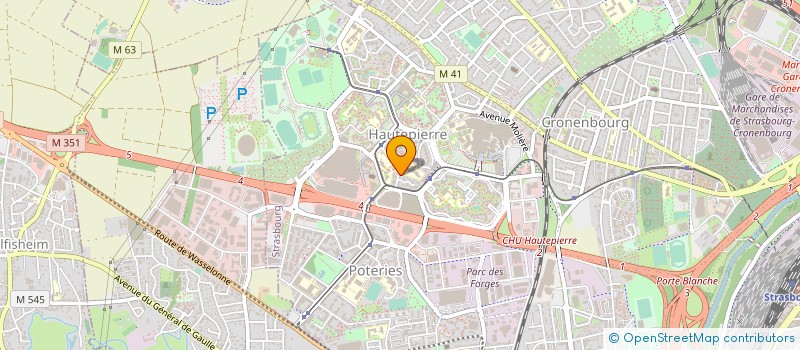 localisation de l'entreprise GIOBERTI RENOVATIONS à STRASBOURG