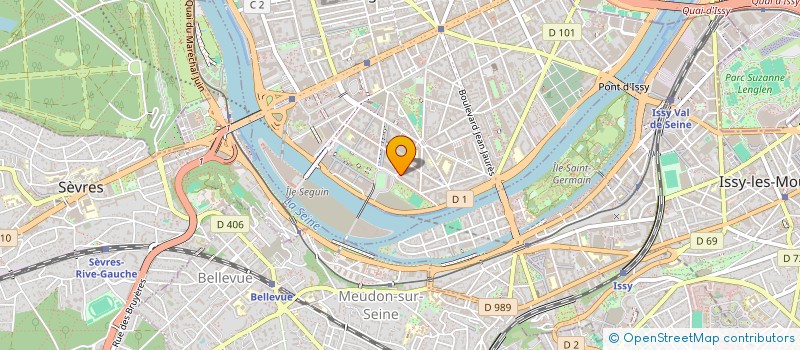 localisation de l'entreprise GIOCA MUSIC à BOULOGNE-BILLANCOURT
