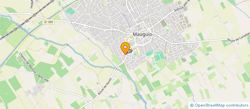 localisation de l'entreprise GIOCOSO 34  MAUGUIO