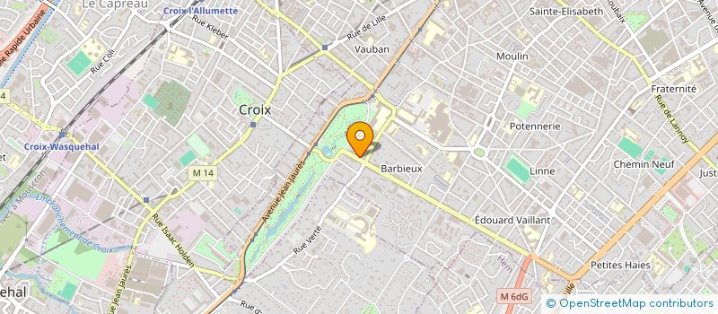 localisation de l'entreprise GIOIA  ROUBAIX