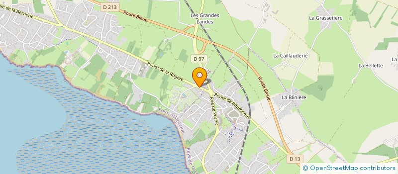 localisation de l'entreprise GIOIA à PORNIC