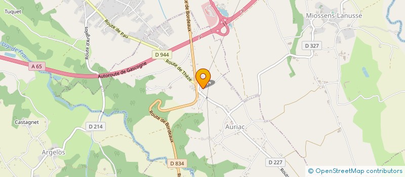 localisation de l'entreprise GIOIA  AURIAC